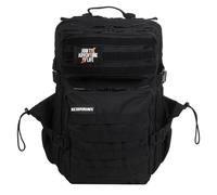 ELITRAINX Mochila 45L Compartimento Comidas Táctica Impermeable Deportes Aire Libre Deportes Gimnasio Portatil Oxford 600D (Negro)
