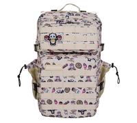 Mochila Táctica 45L - Mochila Cabina Avión, Oxford 1000D Impermeable, Compartimento Zapatillas y para Ordenador, Gimnasio, Hombre y Mujer, by ELITEX TRAINING (Sweet Cream)
