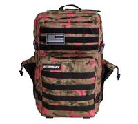 Mochila táctica Elitex Training con compartimento de comida (45L) - Rosa Camuflaje