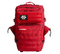 ELITRAINX Mochila Táctica 45L - Mochila Cabina Avión 40x20x25, Crossfit, Oxford 1000D Impermeable, Compartimento Zapatillas, Gimnasio, Hombre y Mujer (Rojo)