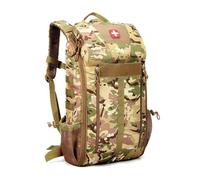 Mochila Táctica Médica De 35L, Bolsa De Suministros, Mochila De Primeros Auxilios con Diseño Completamente Abierto For Senderismo, Acampada, Aventuras Al Aire Libre(CP)