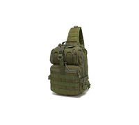 Mochila táctica militar de asalto, estilo B-Verde, impermeable, EDC, para exteriores.