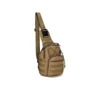 Mochila táctica militar de asalto, estilo caqui, impermeable, EDC, para exteriores.