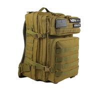 Mochila táctica militar & deportiva V1 (45L) - Caqui