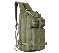 Mochila táctica militar impermeable de 30 l, bolsa de asalto, mochila de senderismo, mochila MOLLE al aire libre, camping, trekking, Verde, Mochilas