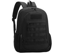 Mochila táctica militar para hombre, 20-35 L, impermeable, bolsa de asalto del ejército, para senderismo, senderismo, caza, camping, Negro, M