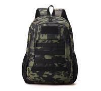 Mochila táctica militar para hombre, 20-35 L, impermeable, bolsa de asalto del ejército, para senderismo, senderismo, caza, camping, Camuflaje oscuro., M