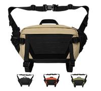 Mochila Táctica Tipo Bandolera de 6 litros, Resistente al Desgaste Estilo Militar Impermeabl, con Bolsillo Oculto para Caza Pesca y Senderismo(Khaki)