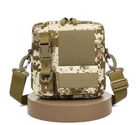 Mochila Táctica Tipo Bandolera para Exteriores, Estilo Militar, con Sistema MOLLE, para El Pecho y el Hombro(Desert Digital)