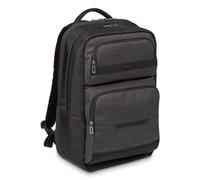 Mochila Targus CitySmart TSB912GL para portátil 15,6" gris y negro con compartimento acolchado