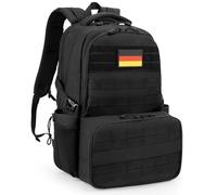 Mochila térmica para hombre con contenedor para almuerzo de 6 litros: mochila de 40 l, con compartimento para portátil, bolsa de trabajo con bolsa térmica para almuerzo, mochila para la escuela