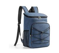 Mochila térmica térmica de 30 L, impermeable, grande, aislada, a prueba de fugas, para pesca, fiesta, camping, familia, al aire libre, playa, viajes (azul)
