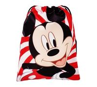 Mochila tipo bolsa Disney para Picnic Deporte y Tiempo Libre Mickey Mouse con cierre de cordón 25 x 20 cm
