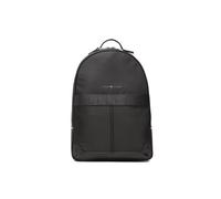 Mochila Tommy Hilfiger elevated de poliéster negra