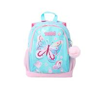 Mochila Totto Dancing Rabbit infantil pequeña estampado mariposa