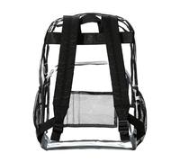 Mochila Transparente - Mochila Transparente | Mochila más Clara Impermeable | Bolsa de Transporte, K Duro K para Controles de Seguridad y fácil Acceso