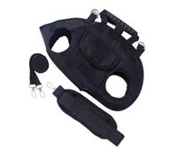 Mochila transportable para perros para paseos diarios, compartimento de red ventilado, correa de seguridad al aire libre, rudimentos, tela lavable para transportar mascotas