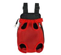 Mochila transportadora para mascotas, ajustable para mascotas, bolsa de viaje, patas hacia fuera, fácil de ajustar para viajes, senderismo, camping, para perros pequeños y medianos