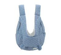Mochila Transportadora para Mascotas, Decorativa, Moderna, Práctica, única, Versátil, Reutilizable, para Gatos Y Gatitos, Azul