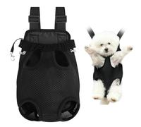 Mochila Transporte para Perros, Mochila para Perros y Gatos, Bolsa de Pecho para Mascotas, Mochila para Cachorros Head-out, Bolso para Mascotas, Portador para Perros con Patas hacia Fuera