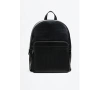 Mochila trenzada NEGRO M