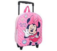 Mochila Trolley 3D Minnie Mouse Fashion Besties, Rosa 1, One size, Classic