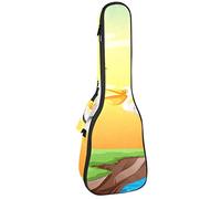 Mochila, ukelele de concierto, ukelelele resistente, con almacenamiento, ukelele soprano de concierto tenor 10 mm, bolsa acolchada Pelican Flying on the Sky