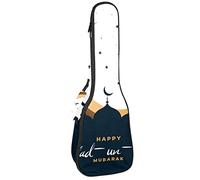 Mochila, ukelele de concierto, ukelelele resistente, con almacenamiento, ukelele soprano de concierto tenor, bolsa acolchada de 10 mm, impresión de luna