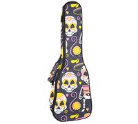 Mochila, Ukulele, Ukulele, resistente, con almacenamiento, Soprano Concert Tenor Ukulele 10 mm, acolchado para sombrero, calavera