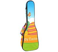 Mochila, Ukulele, Ukulele, resistente, con almacenamiento, Soprano, Concierto, Ukulele Tenor, 10 mm, bolsa acolchada Happy Easter Day Background
