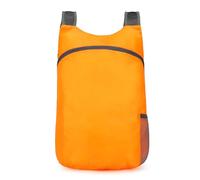 Mochila ultra ligera plegable, impermeable, ligera, mochila de día empacable para hombres y mujeres, senderismo, viajes, camping, deportes al aire libre, naranja