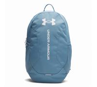 Under Armour Unisex Hustle Lite Backpack, Mochila deportiva duradera con diseño repelente al agua, Práctica mochila de gimnasio con panel inferior reforzadoBlue Smoke / / White,OSFM
