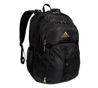 Mochila unisex adidas Prime 6 negra/dorada metalizada, talla nica