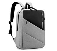 Mochila USB - bolsa de viaje aprobada por la aerolínea, mochila escolar universitaria impermeable | Compartimentos antirrobo antirrobo antirrobo para portátil Diseño de carga, moderno de gio, Light