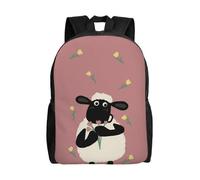 Mochila versátil de la película Shaun The Sheep, estilo informal y lavable, mochila escolar para estudiantes,