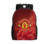 Mochila versátil K319 Manchester United, estilo informal lavable, mochila para estudiantes escolares,