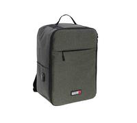Coronel Tapiocca Avion ryanair 40x20x25-Mochila Cabina Mochila Adaptada para Cualquier Viaje y aerolínea, Soho para Hombre, Verde, Estándar