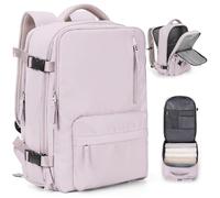 Mochila Viaje Cabina Avion 40x30x20 para Ryanair Mochila de Viaje para Mujer Bolsa de Cabina Ryanair Equipaje de Mano Mochila de Senderismo Mochila Impermeable Cabina Mochila,A13-Raíz de loto rosa