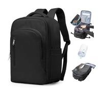 Mochila viaje cabina avion 40x30x20 Ryanair Wizzair Mochila al Vacío Equipaje de Mano 40x20x25 Ryanair Vacío Mochila de Viaje para Mujer 45x36x20 Easyjet maletas de viaje cabina para Portátil Negro