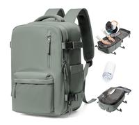 Mochila viaje cabina avion 40x30x20 Ryanair Wizzair Mochila al Vacío Equipaje de Mano 40x20x25 Ryanair Vacío Mochila de Viaje para Mujer 45x36x20 Easyjet maletas de viaje cabina para Portátil Verde