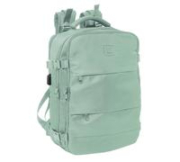 Mochila Viaje SAFTA Verde Pastel, 44 cm. Portátil 15,6 Adaptable