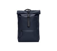 Rains Mochila roll-top azul oscuro, polyester, unisex, 13L