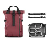 Mochila WANDRD PRVKE Photo Bundle V4 - Rhone Burgundy - 21L