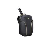 Wilson Mochila de Pádel Defy V1, Negro y Dorado