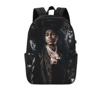 Mochila Youngboy Never Broke Again para hombres, mujeres y adolescentes, resistente al agua, informal,
