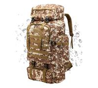 mochilade asalto táctica de 80 L - de viaje de alta capacidad, mochilade estilo militar resistente al agua para hombres, equipo de viaje resistente para senderismo al aire libre, de so