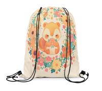 Mochilas Ardilla Linda Gran Capacidadte Mochila Gym Guardarla Bolsa De Gimnasio Cordón para Hombre Escuela Vacaciones 39X46Cm