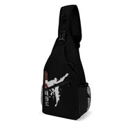 Mochilas Cruzadas Jiu Jitsu Japanese Duradero Bolso De Pecho Unisex Mochila De Pecho Para Tactica Senderismo Hombre 19X39Cm