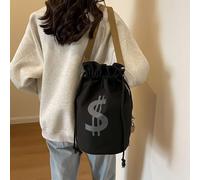 Mochilas de Cuerda | Bolso de Hombro con Estampado de Dólar | Paquete De Almacenamiento De Papelería - Para Hombres Mujeres Niños Niñas Deportes Fútbol Natación Playa Escuela Entrenamiento Viaje