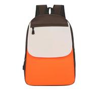 Mochilas de guardería para niñas de 1 año The School Season Cute Children's Backpacks for Boys And Girls Large Capacity Backpacks For Going Out Lightweight Backpacks Mochilas Mujer Grande, naranja